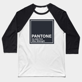 pantone 19-4109 TCX After Midnight Baseball T-Shirt